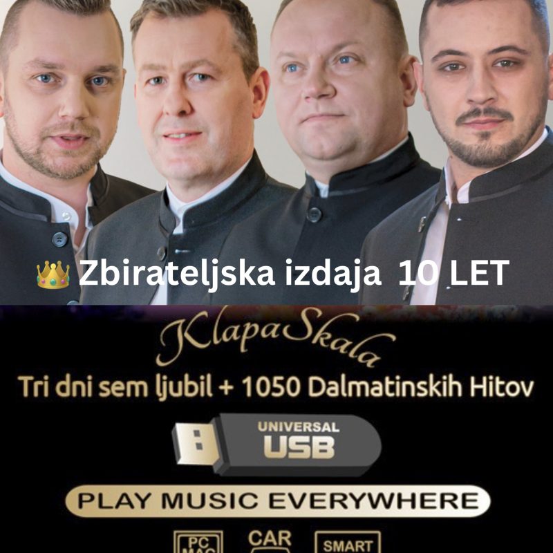 USB 👑 Zbirateljska izdaja – 10 LET