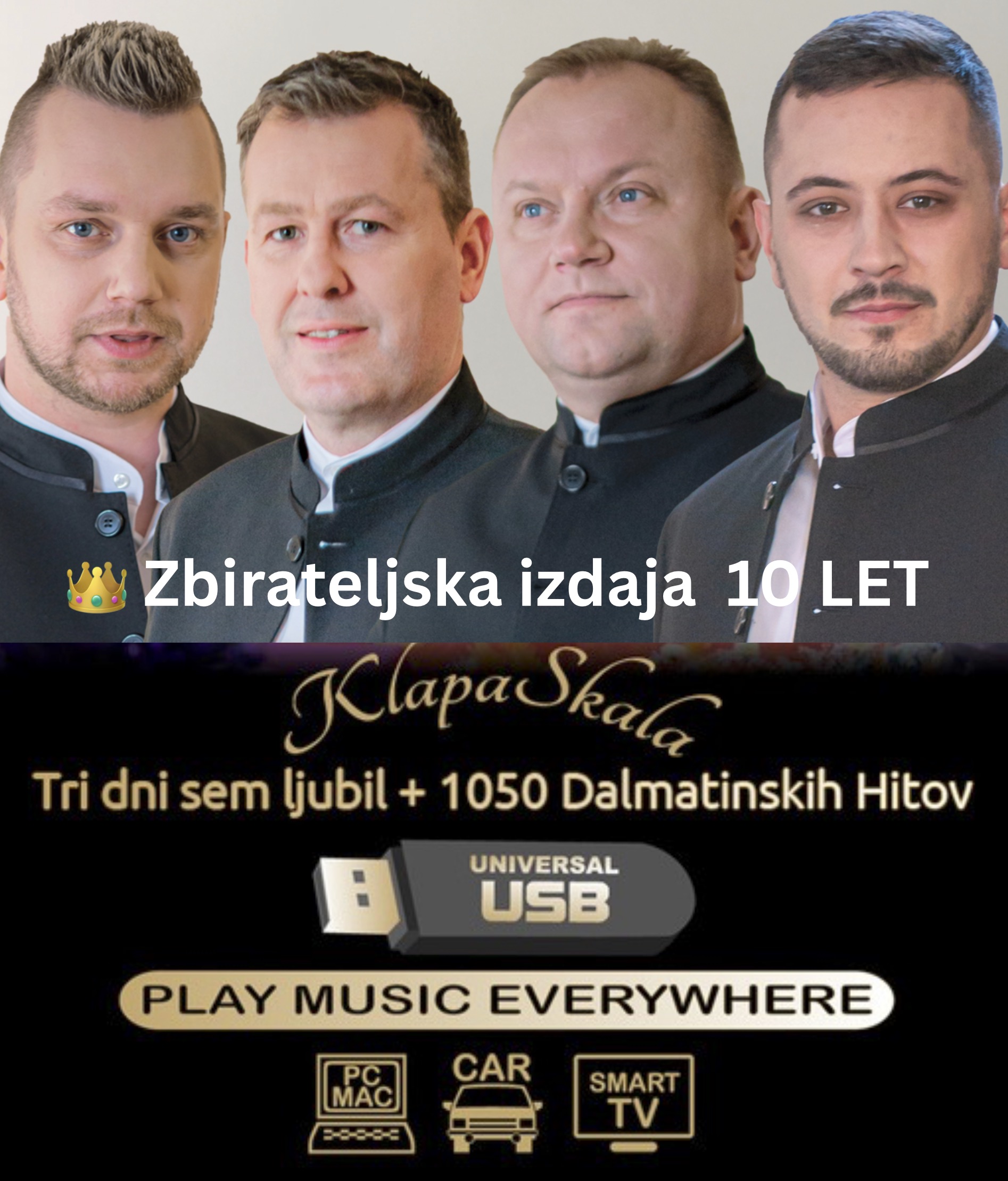 USB 👑 Zbirateljska izdaja – 10 LET